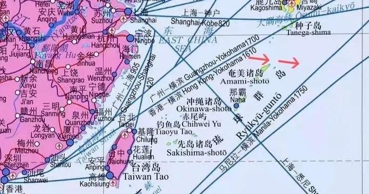 橫當水道位置重要，在橫當島和奄美大島中間，有國際水道可以過航