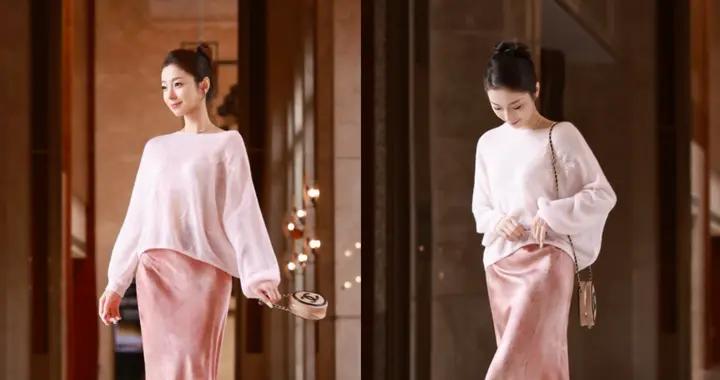 升溫了才發現：沒人穿闊腿褲！滿街都是這3件“春裙”，洋氣時髦