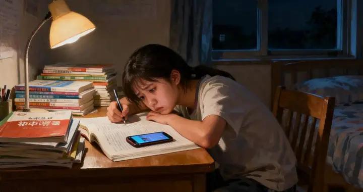 一考試就失憶的初中女生：“考不出好成績，媽媽就不愛我了！”
