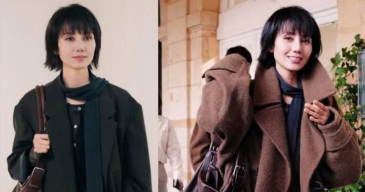 看陳數、袁泉穿大衣，我悟了：裙過膝、露腳踝、不穿運動鞋更優雅