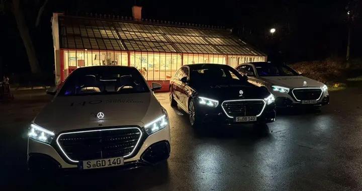 新一代奔馳S級出現在上海街頭！整體氣場提升明顯