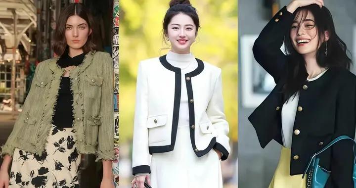 今年流行一種穿搭叫“小香風+長裙”！適合30~55歲女人，優雅高級