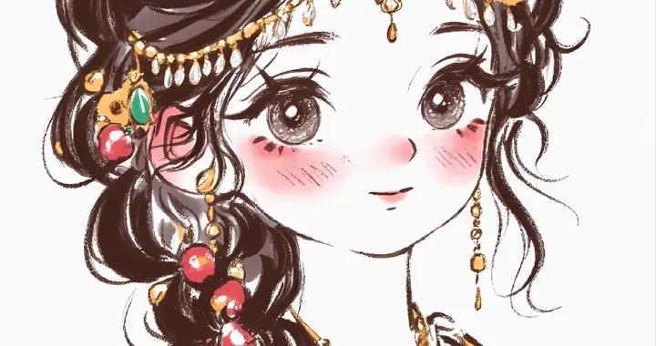 又甜又貴氣的異域公主頭像，是把“人間富貴花”焊在臉上了吧！