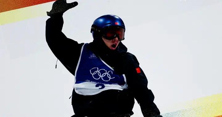 中國隊首枚獎牌！單板滑雪男子大跳臺決賽：蘇翊鳴168.5分獲銅牌