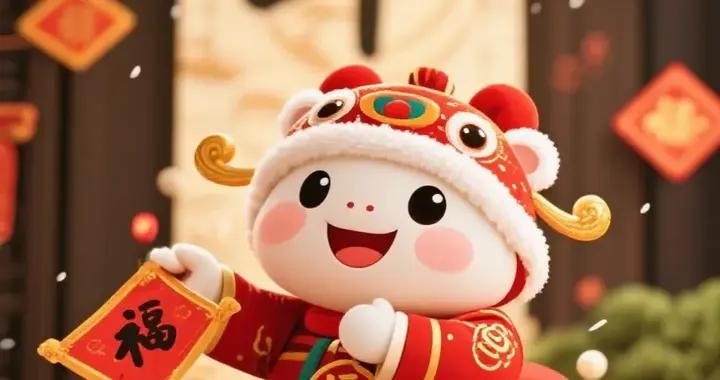 春節將至！請接福！