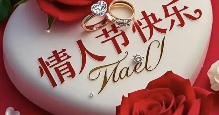 最新情人節快樂圖片漂亮祝福，2月14情人節溫馨祝福語