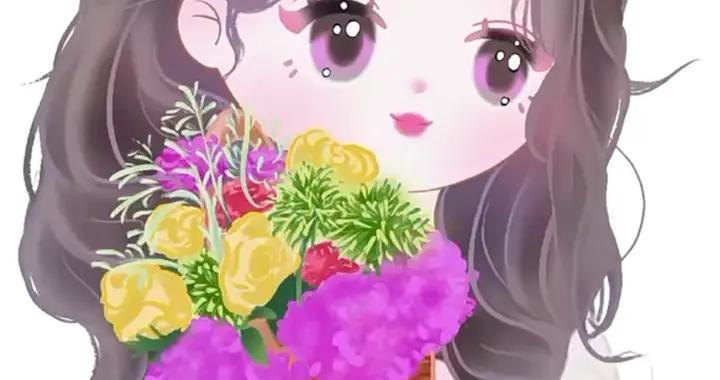 甜心少女風頭像：眼睛裏都冒着糖泡泡，這麼可愛誰能拒絕呢？