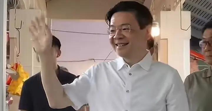 新加坡的黃循財挺活躍，他送祝福，還祝高市連任，看航展指手畫腳