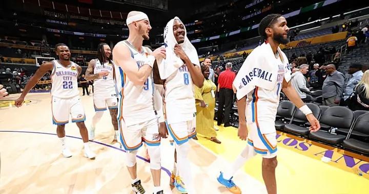 面對湖人攻防兩端都有出色表現，雷霆後場新星正在不斷提升自信心