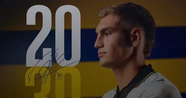 本賽季26場9球1助，帕爾馬官方：續約前鋒佩萊格里諾至2030年