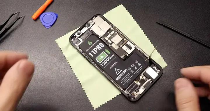老舊iPhone 11 Pro成功升級到12000mAh，原來蘋果也是能塞進大電池
