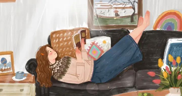 治癒插畫裏的慢生活，每一筆都在說 “按自己的節奏來，就很幸福”