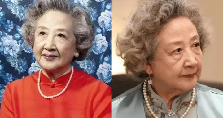 趙淑珍是我見過最優雅的老年奶奶！81歲體態端莊、發燙卷，真貴氣