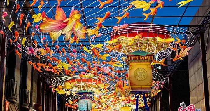 新春走基層|光影盛宴打造春節文化新地標 北京坊新春文化坊會盛大啓幕