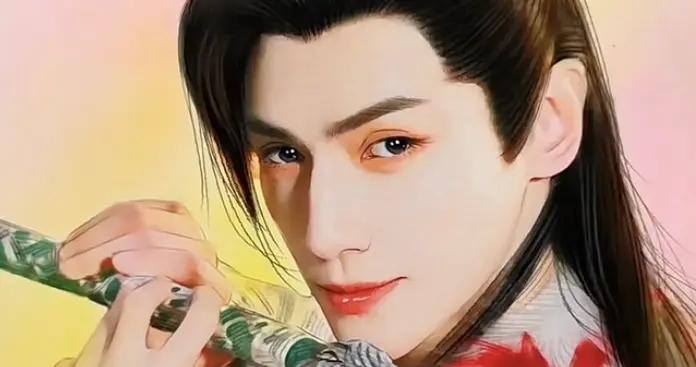 羅雲熙插畫：古裝是顛倒衆生的妖美公子，現代裝笑眼一彎好可愛