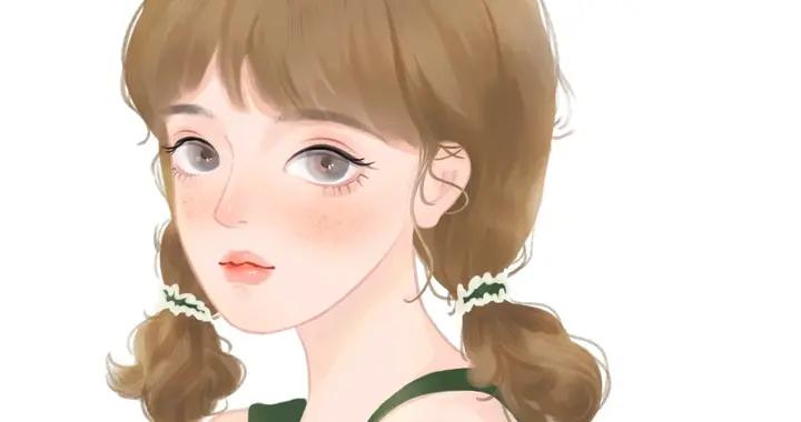 這些手繪少女像有魔力，看一眼心情都變美好了