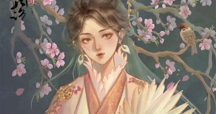 被這組古風插畫美到失語，彷彿下一秒就能踏入畫中，和仙人對視