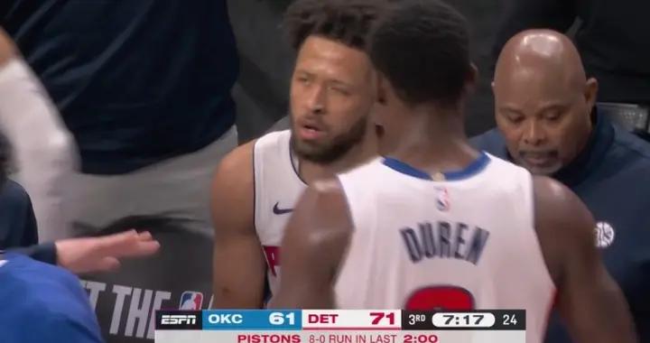 分差上雙！活塞僅用兩分鐘打出8-0領先雷霆10分