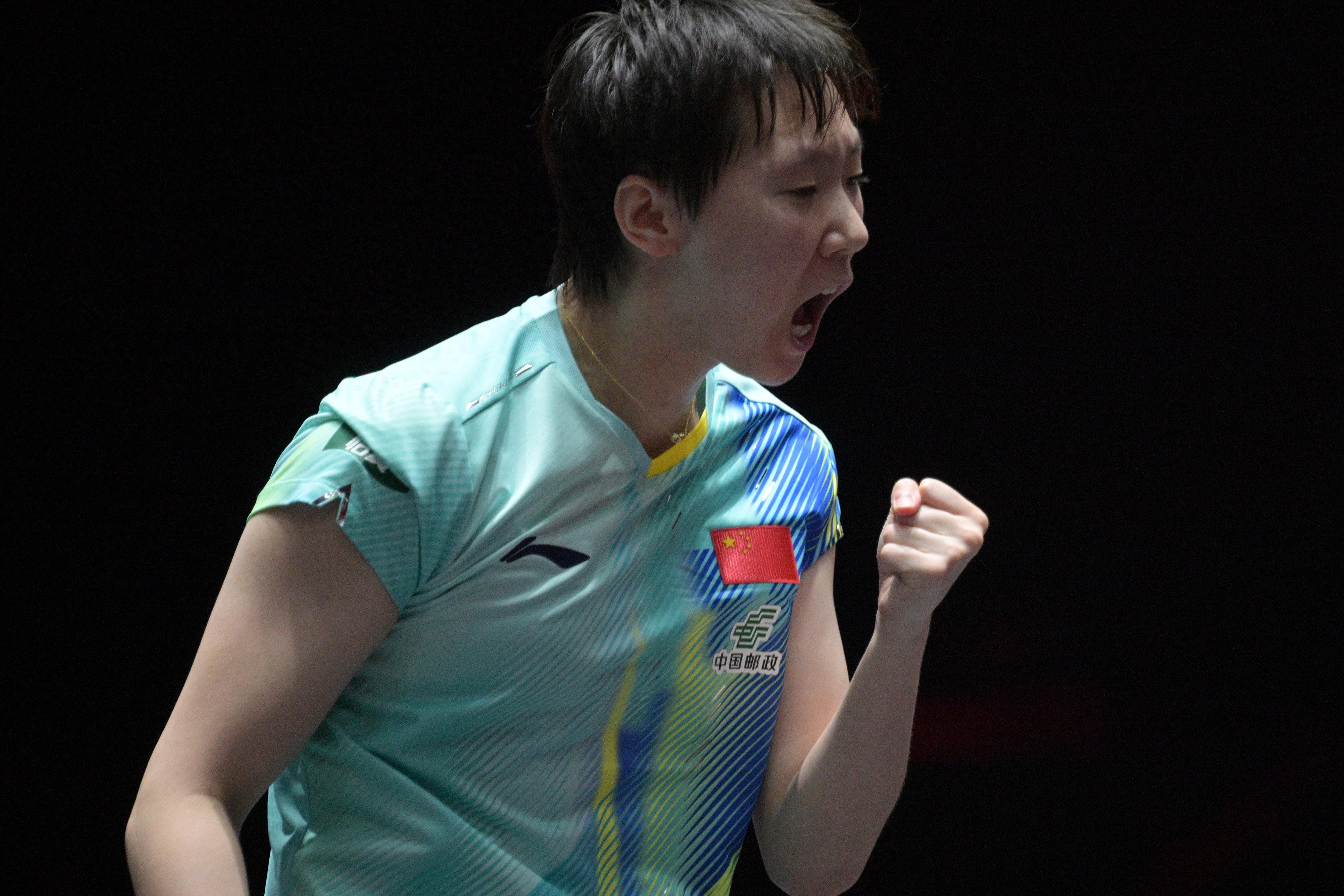 （體育）乒乓球——WTT新加坡大滿貫：王曼昱晉級女單八強