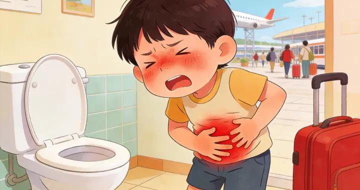 科學解釋爲什麼孩子一到外地就“水土不服”，便祕拉不出屎