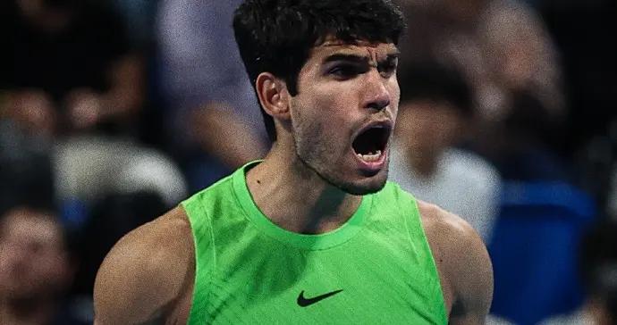 生涯首進多哈決賽！阿爾卡拉斯2-0盧布列夫晉級 新賽季豪取11連勝