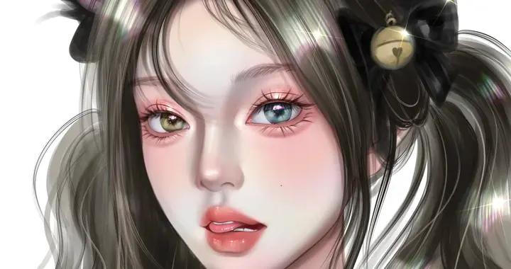 手繪少女的 “蛻變美學”：線稿是骨架，上色是靈魂，每幅都好驚豔