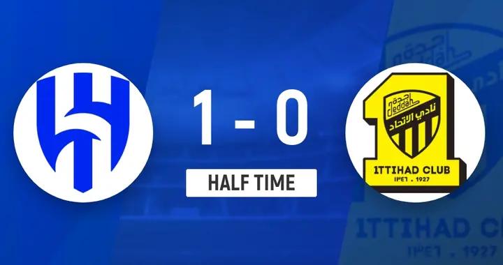 半場-利雅得新月1-0吉達聯合 馬爾科姆破門卡迪什染紅