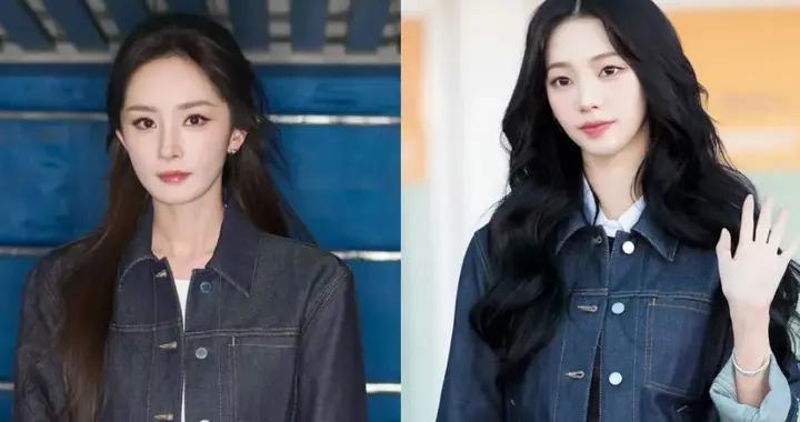 楊冪時裝週和韓星撞衫，品牌待遇不如韓團愛豆，狀態疲憊心情不佳